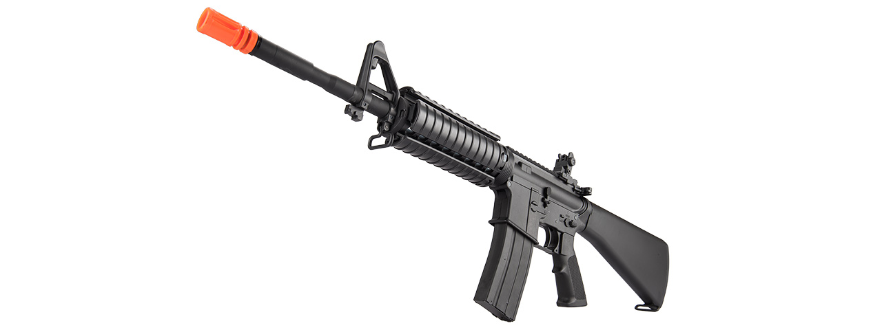 MC6619 M4 RIS LIGHTWEIGHT POLYMER GBB AIRSOFT RIFLE (BLACK)