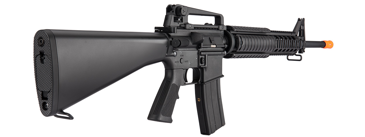 MC6620 M16 RIS LIGHTWEIGHT POLYMER GBB AIRSOFT RIFLE (BLACK) - Click Image to Close