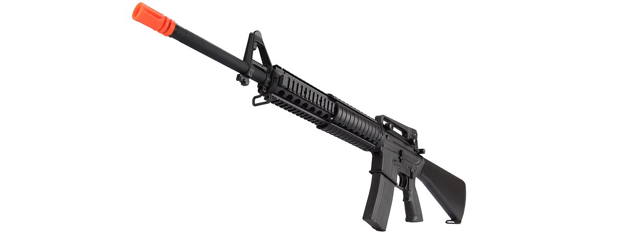 MC6620 M16 RIS LIGHTWEIGHT POLYMER GBB AIRSOFT RIFLE (BLACK)