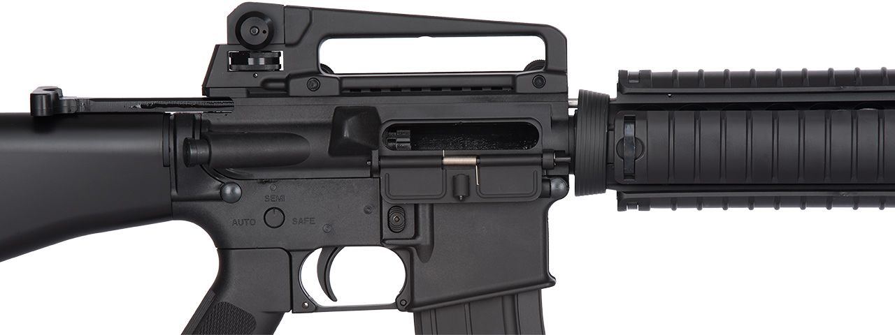 MC6620 M16 RIS LIGHTWEIGHT POLYMER GBB AIRSOFT RIFLE (BLACK) - Click Image to Close
