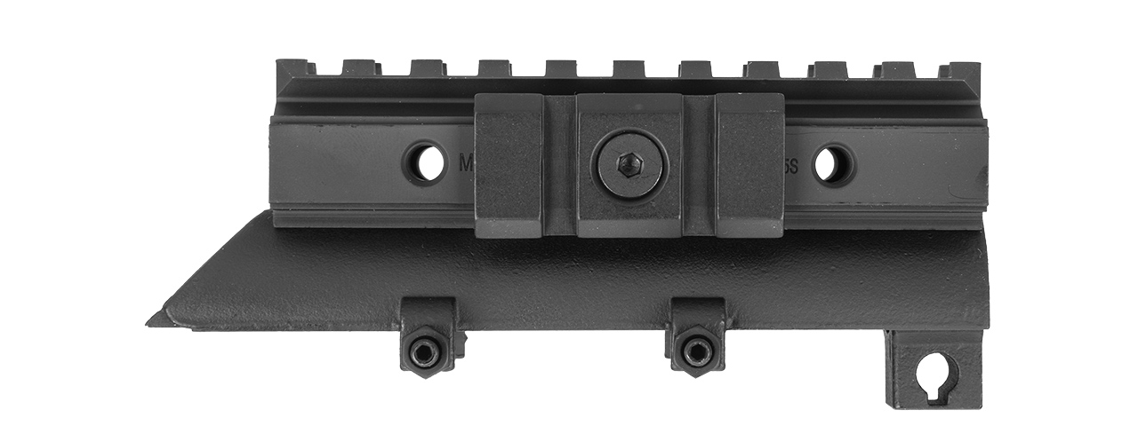 NCSTAR SKS RECEIVER COVER TRI-MOUNT OPTICS RAIL (BLACK) - Click Image to Close