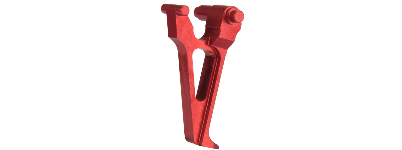 RTA-6463 ANODIZED ALUMINUM TRIGGER FOR AK SERIES (RED - TYPE A) - Click Image to Close