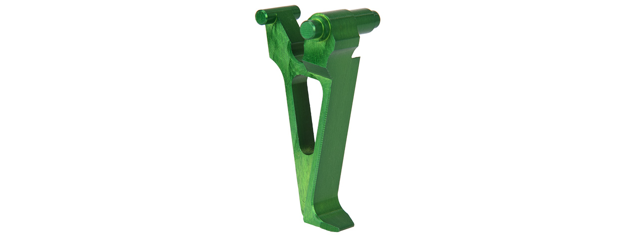 RTA-6464 ANODIZED ALUMINUM TRIGGER FOR AK SERIES (GREEN) - TYPE A - Click Image to Close