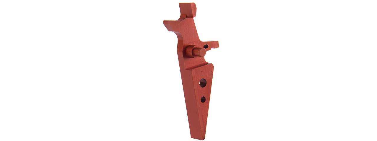 RTA-6767 ANODIZED ALUMINUM TRIGGER FOR AR15 SERIES (RED) - TYPE A
