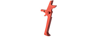 RTA-6769 ANODIZED ALUMINUM TRIGGER FOR AR15 SERIES (RED) - TYPE C