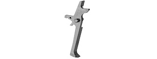 RTA-6775 ANODIZED ALUMINUM TRIGGER FOR AR15 SERIES (SILVER) - TYPE C