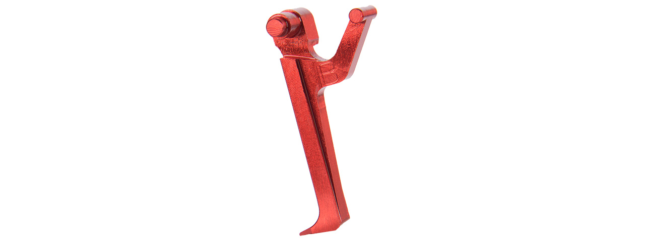 RTA-6782 ANODIZED ALUMINUM TRIGGER FOR AK SERIES (RED) - TYPE B - Click Image to Close