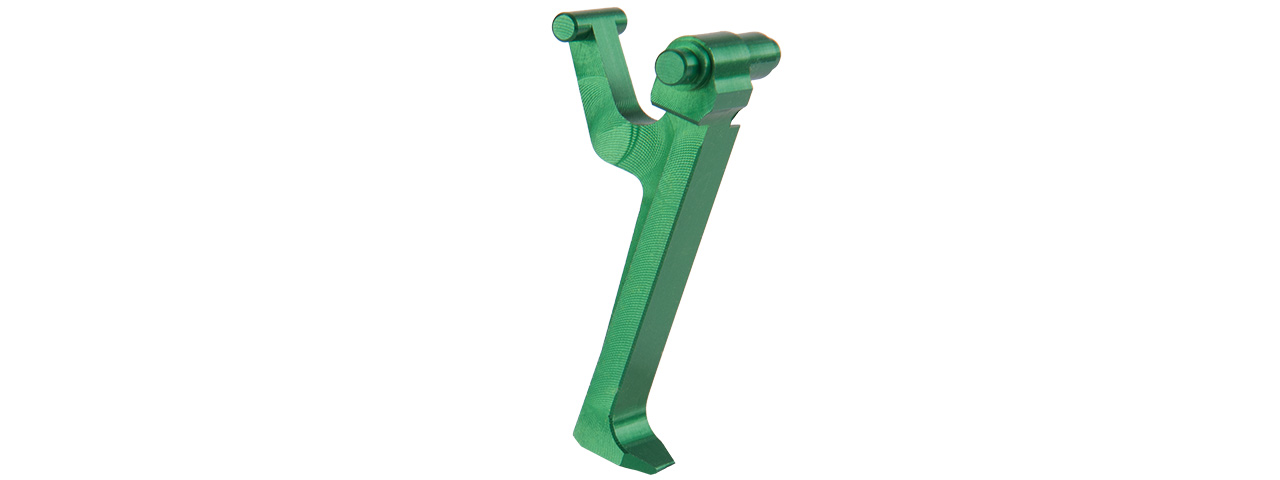 RTA-6783 ANODIZED ALUMINUM TRIGGER FOR AK SERIES (GREEN) - TYPE B