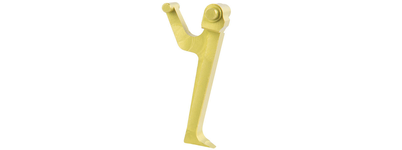 RTA-6786 ANODIZED ALUMINUM TRIGGER FOR AK SERIES (YELLOW) - TYPE B - Click Image to Close