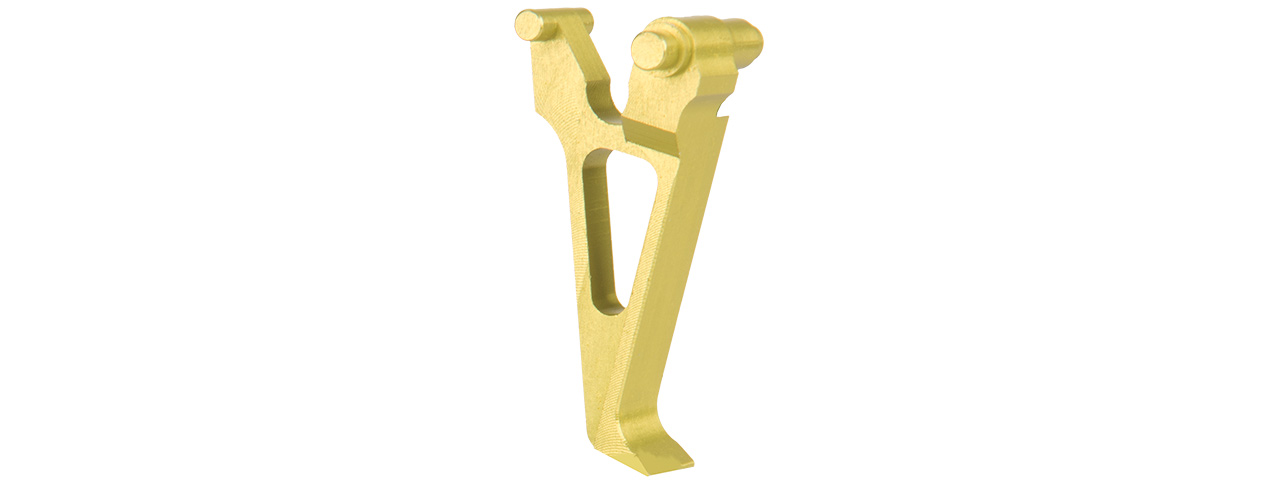 RTA-6790 ANODIZED ALUMINUM TRIGGER FOR AK SERIES (YELLOW) - TYPE A - Click Image to Close
