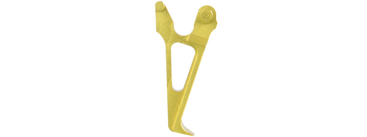 RTA-6790 ANODIZED ALUMINUM TRIGGER FOR AK SERIES (YELLOW) - TYPE A - Click Image to Close