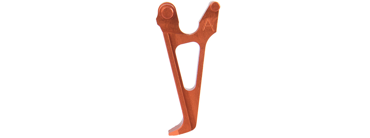 RTA-6791 ANODIZED ALUMINUM TRIGGER FOR AK SERIES (ORANGE) - TYPE A - Click Image to Close