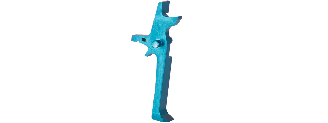 RTA-6812 ANODIZED ALUMINUM TRIGGER FOR AR15 SERIES (LIGHT BLUE) - TYPE C - Click Image to Close