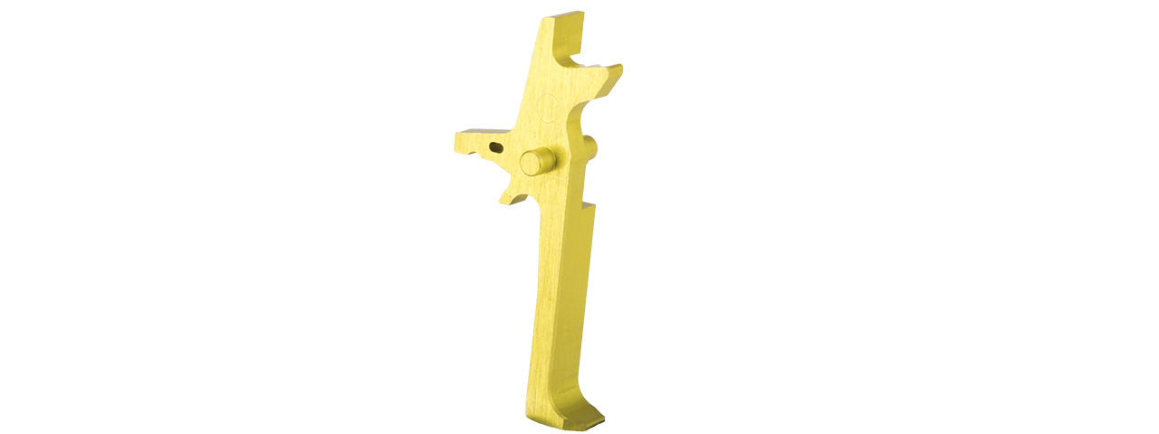 RTA-6813 ANODIZED ALUMINUM TRIGGER FOR AR15 SERIES (YELLOW) - TYPE C - Click Image to Close