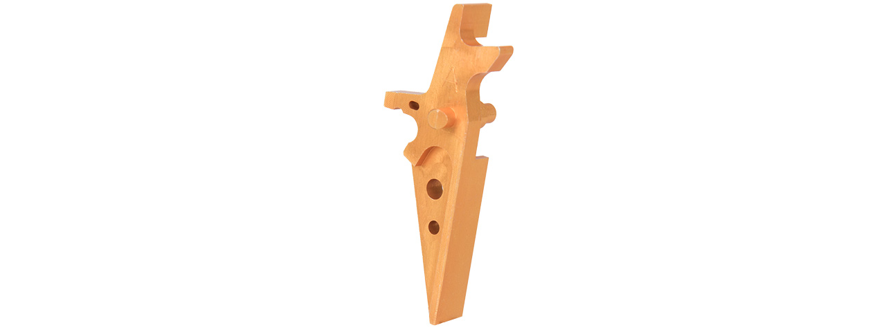 RTA-6913 ANODIZED ALUMINUM TRIGGER FOR AR15 SERIES (GOLD) - TYPE A - Click Image to Close