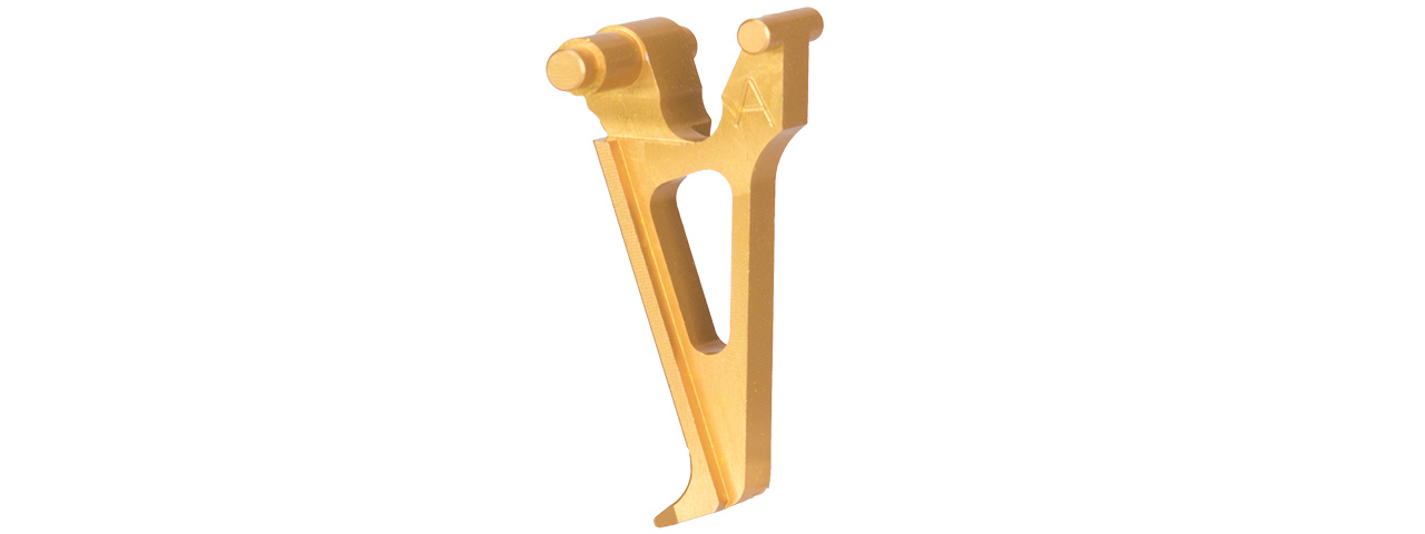 RTA-6921 ANODIZED ALUMINUM TRIGGER FOR AK SERIES (GOLD) - TYPE A - Click Image to Close