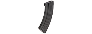 140RD MID CAPACITY POLYMER AIRSOFT MAGAZINE FOR AK AEGS (BLACK)