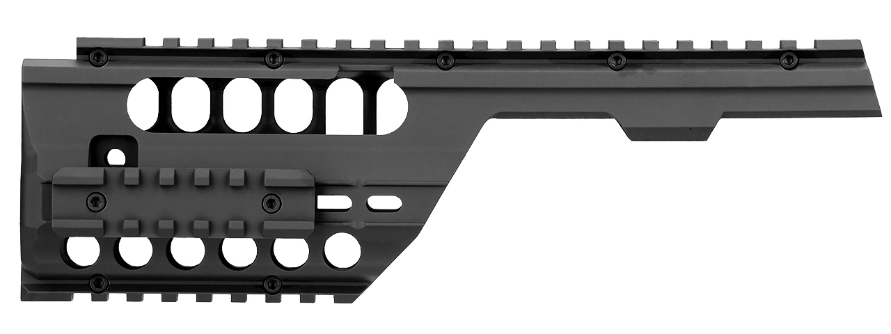 SG-16-1B POLYMER RAIL SYSTEM FOR M5 SERIES AEGS (BLACK) - Click Image to Close