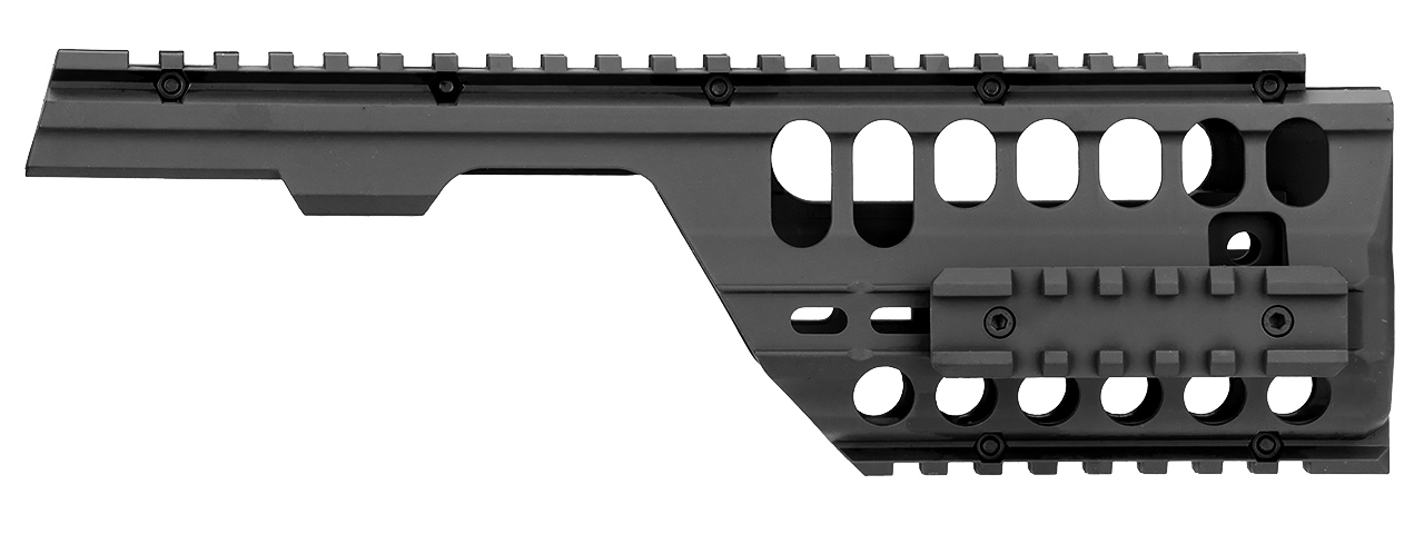 SG-16-1B POLYMER RAIL SYSTEM FOR M5 SERIES AEGS (BLACK) - Click Image to Close