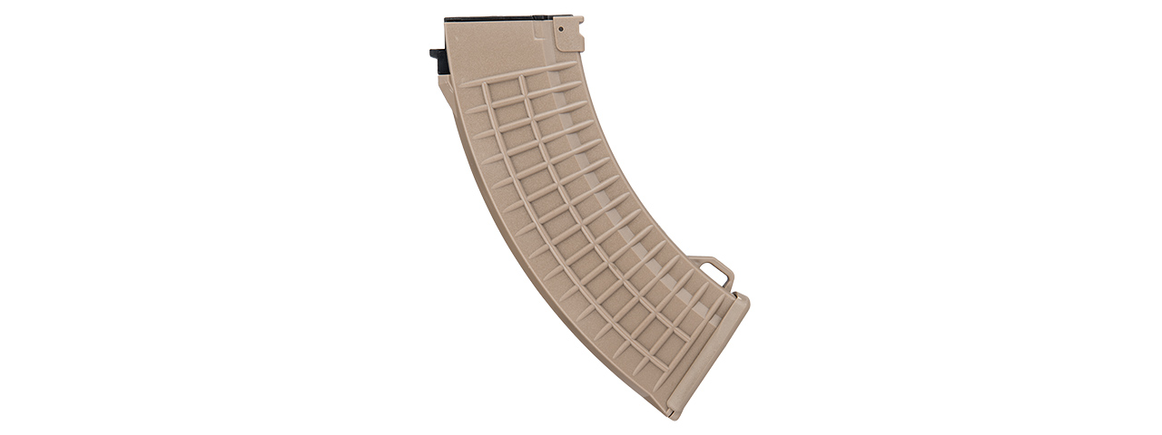 SG-18-T 500RD WAFFLE PATTERM HI-CAP MAGAZINE FOR AK (TAN) - Click Image to Close