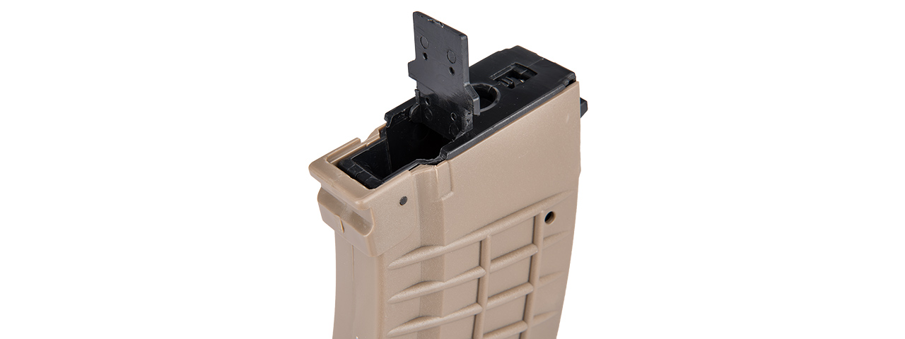 SG-18-T 500RD WAFFLE PATTERM HI-CAP MAGAZINE FOR AK (TAN)