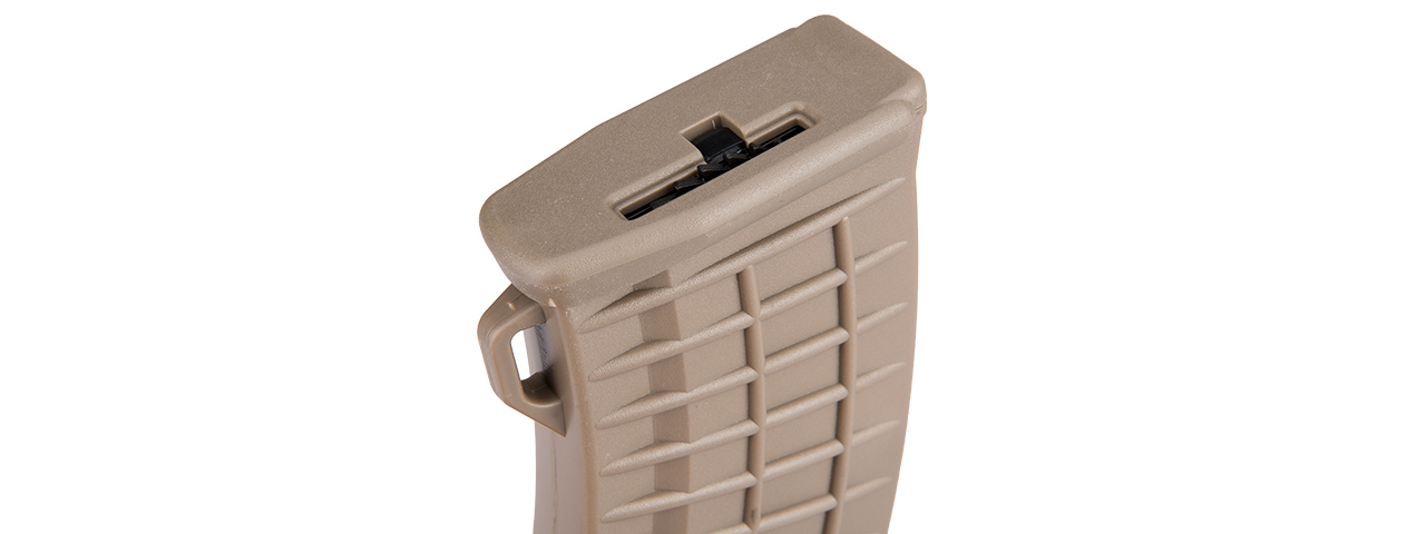 SG-18-T 500RD WAFFLE PATTERM HI-CAP MAGAZINE FOR AK (TAN)