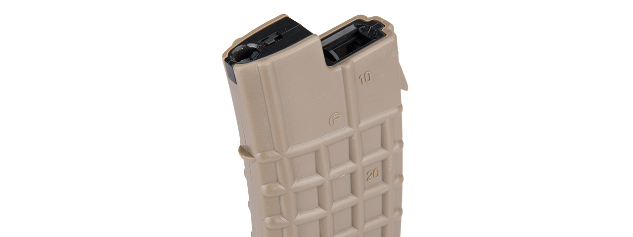 SG-34-T 330RD UA AEG HIGH CAPACITY AIRSOFT MAGAZINE (TAN) - Click Image to Close