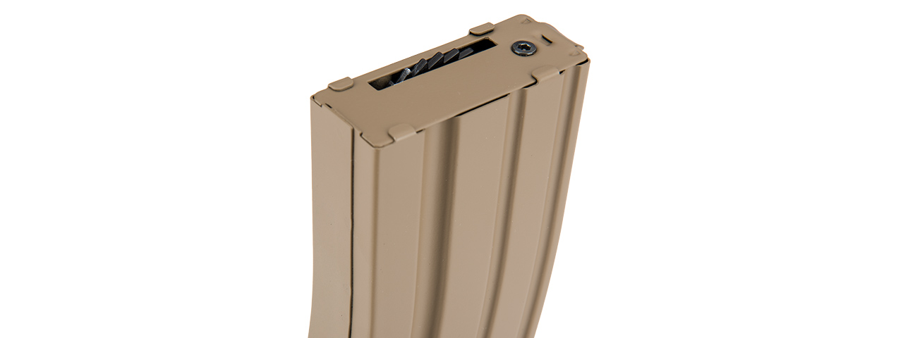 SG-36-T 430RD M4 HIGH CAPACITY MAGAZINE FOR MARUI EBB RIFLE (TAN) - Click Image to Close