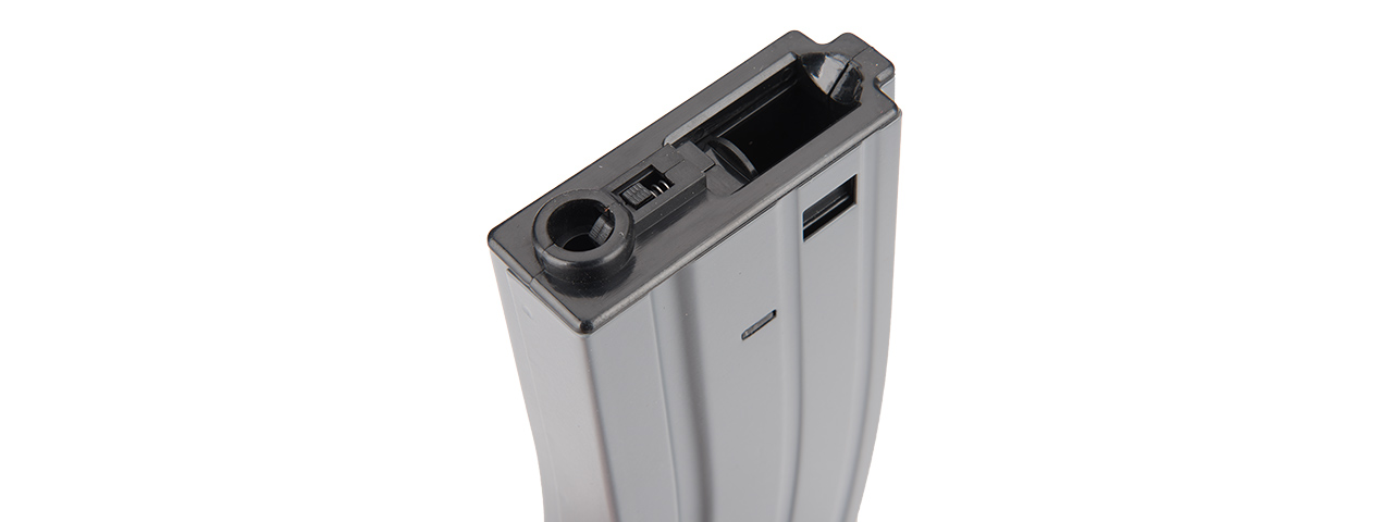 SG-618-1GR 330RD HIGH CAPACITY AIRSOFT MAGAZINE FOR M4 AEGS W/ PULL TAB (GRAY) - Click Image to Close