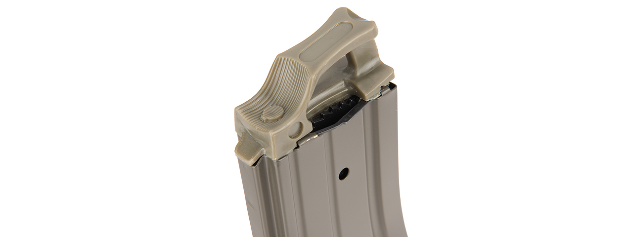 SG-618-1G 330RD HIGH CAPACITY AIRSOFT MAGAZINE FOR M4 AEGS W/ PULL TAB (OD) - Click Image to Close