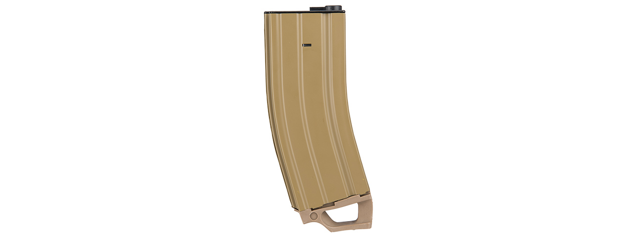 SG-618-1T 330RD M4 / M16 HIGH CAP AIRSOFT AEG MAGAZINE W/ PULL TAB (TAN) - Click Image to Close