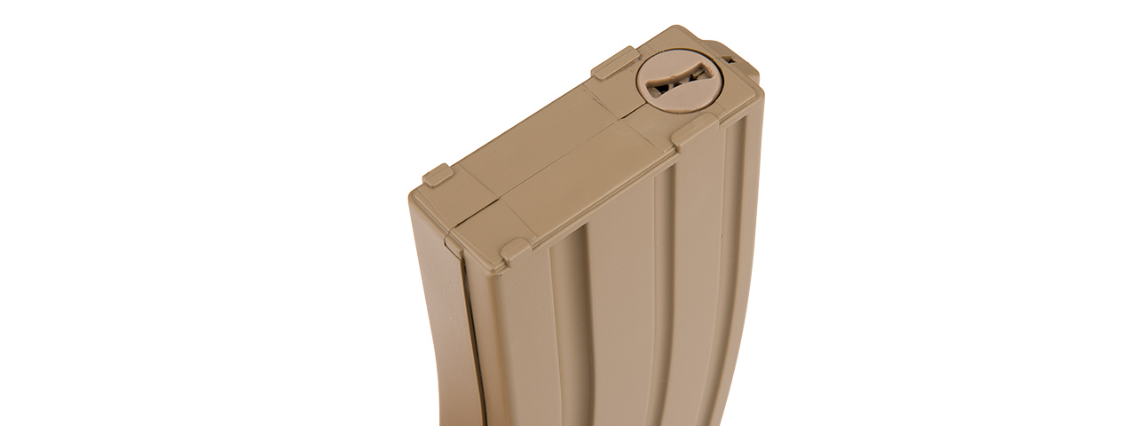 SG-618-2T 140RD M4 / M16 MID CAPACITY AIRSOFT AEG MAGAZINE (TAN)