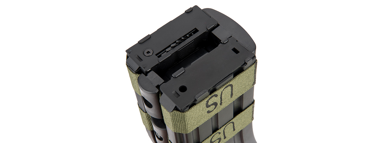 SG-698-6CB 1200RD ELECTRIC AUTO-WINDING DUAL MAGAZINE FOR M4 AEGS - Click Image to Close