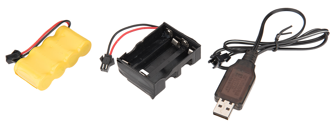SG-698-6CB 1200RD ELECTRIC AUTO-WINDING DUAL MAGAZINE FOR M4 AEGS - Click Image to Close