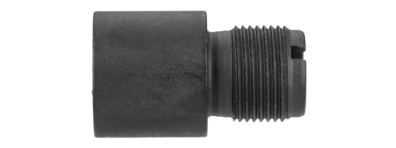 Sentinel Gears 14mm Clockwise Female to Counter-Clockwise Male Barrel Adapter - BLACK
