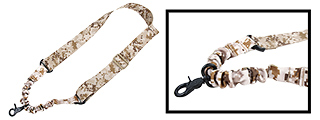 T1419-DD AIRSOFT TACTICAL ONE POINT NYLON BUNGEE SLING- DESERT DIGITAL