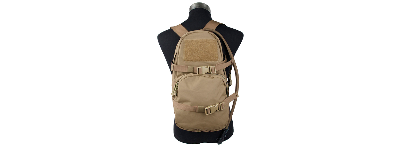 T1925-CB QUICK DETACH HYDRATION BACKPACK (COYOTE BROWN)