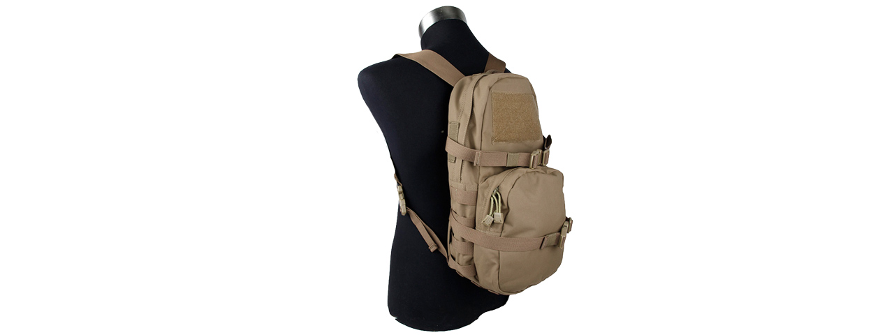 T1925-CB QUICK DETACH HYDRATION BACKPACK (COYOTE BROWN) - Click Image to Close