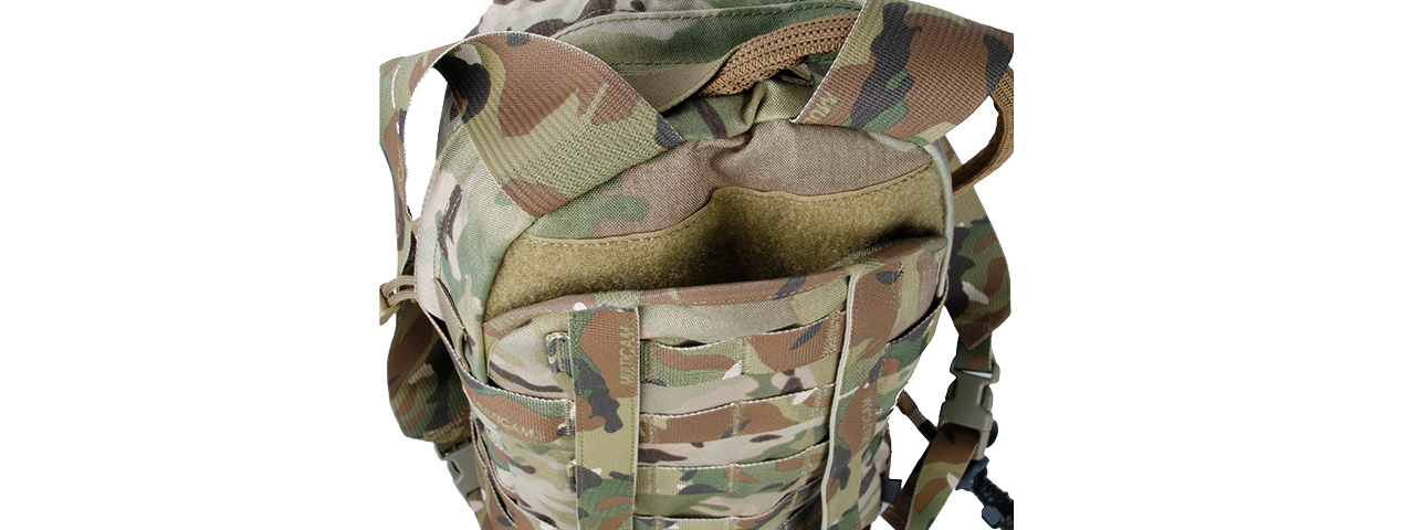 AMA Multi-Use Tactical Hydration Backpack - CAMO - Click Image to Close