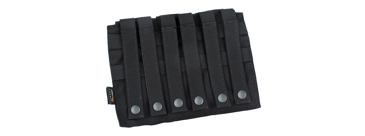 AMA TACTICAL TRIPLE MAGAZINE MOLLE POUCH - BLACK