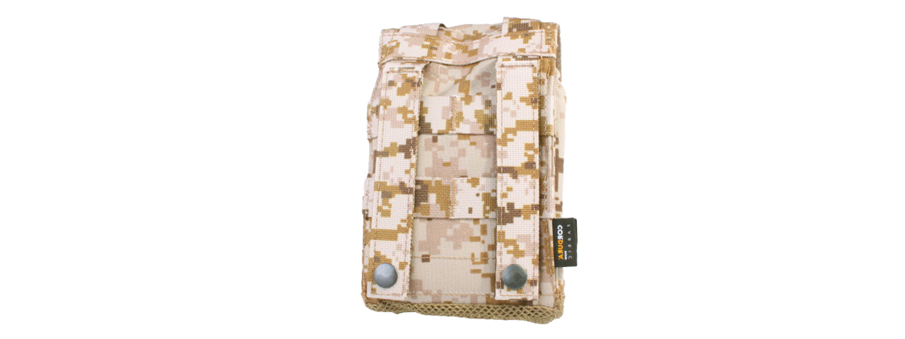 T2172-DD MLCS CANTEEN POUCH w/ PROTECTIVE INSERT (DESERT DIGITAL)