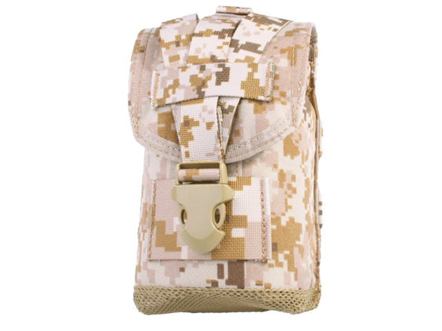 T2172-DD MLCS CANTEEN POUCH w/ PROTECTIVE INSERT (DESERT DIGITAL)