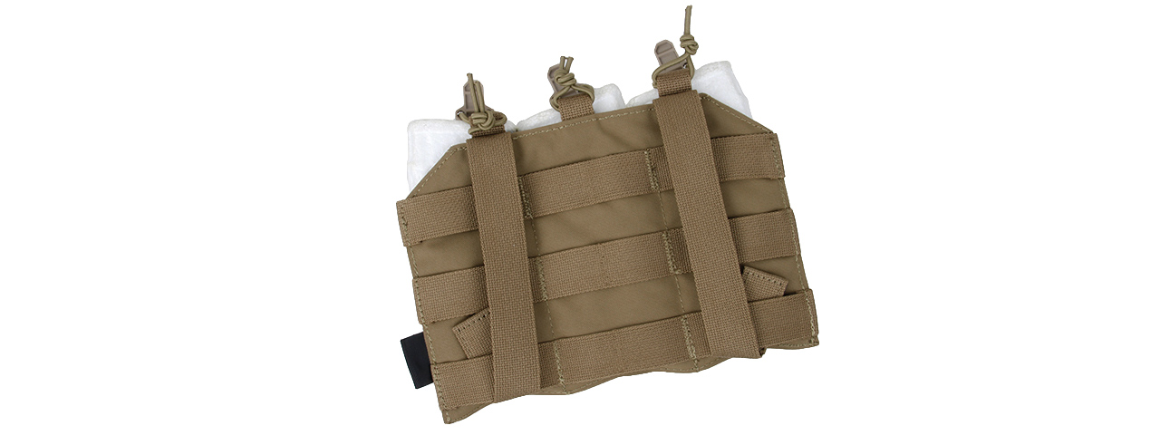 T2383-CB TACTICAL LIGHT 3 MAGAZINE POUCH (COYOTE BROWN)