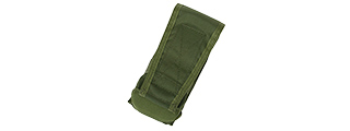T2491-G DOUBLE M4 MOLLE VERTICAL MAGAZINE POUCH - OLIVE DRAB