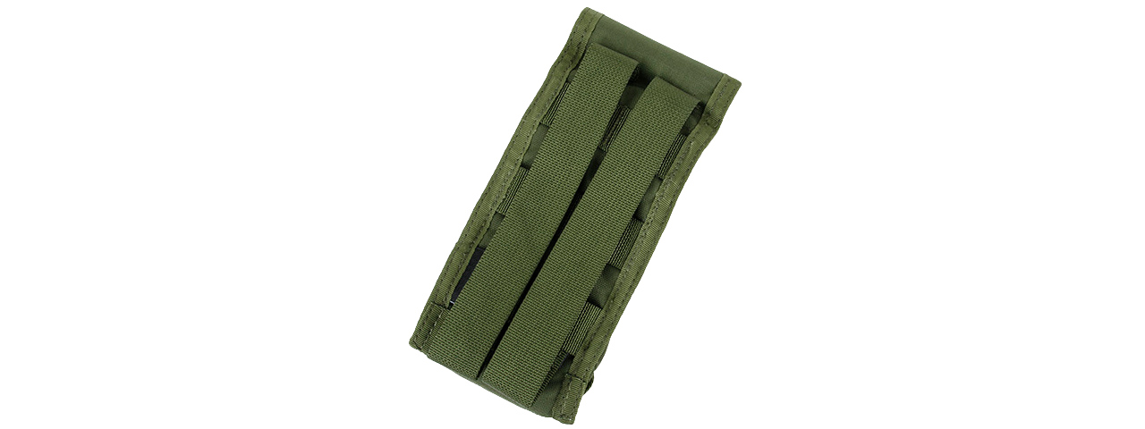 T2491-G DOUBLE M4 MOLLE VERTICAL MAGAZINE POUCH - OLIVE DRAB