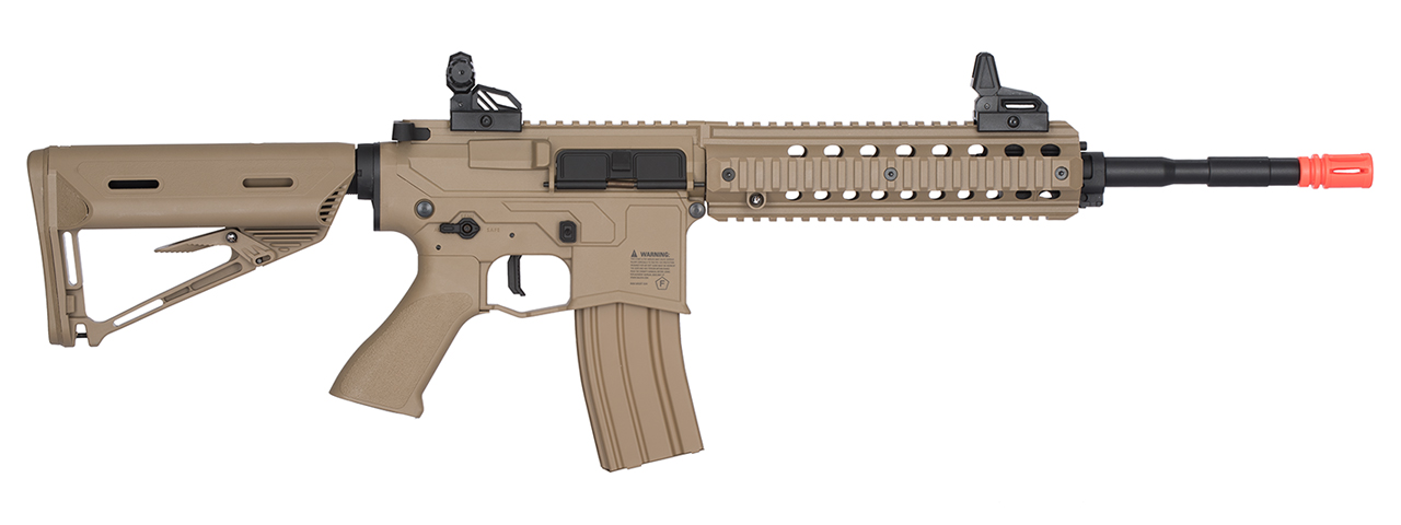 VALKEN-94082 ASL SERIES MOD-L QUAD PICATINNY AIRSOFT RIFLE (TAN) - Click Image to Close