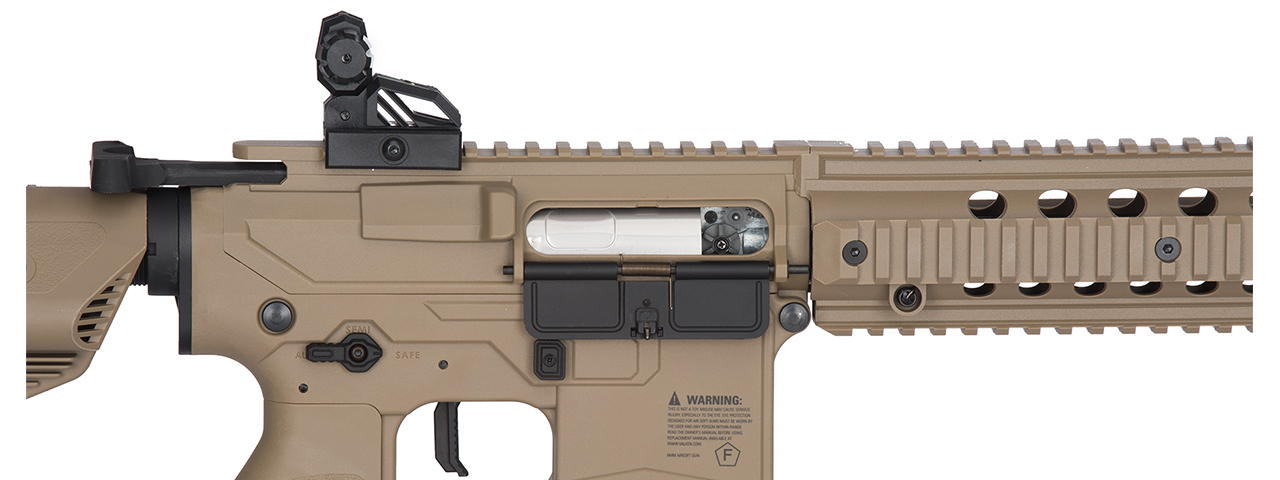 VALKEN-94082 ASL SERIES MOD-L QUAD PICATINNY AIRSOFT RIFLE (TAN) - Click Image to Close