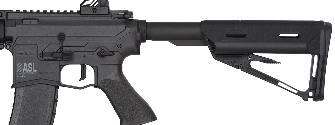 Valken ASL Mod-M AEG Airsoft Gun (Black) - Click Image to Close