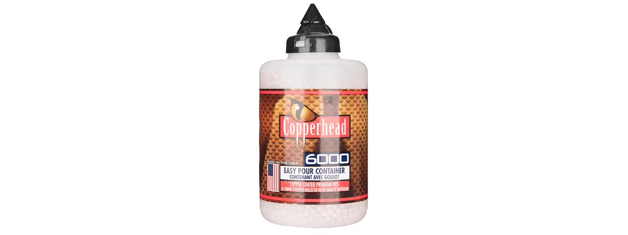VTR-0767 COPPERHEAD 6000RD .177 CAL. COPPER COATED BBS (COPPER) - Click Image to Close