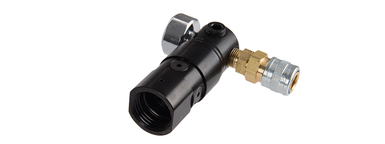 Wolverine Airsoft Storm HPA On-Tank Regulator (Color: Black) - Click Image to Close
